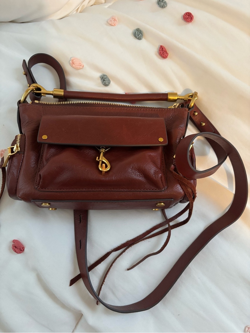 Rebecca Minkoff Leather Mini Mab shoulder bag